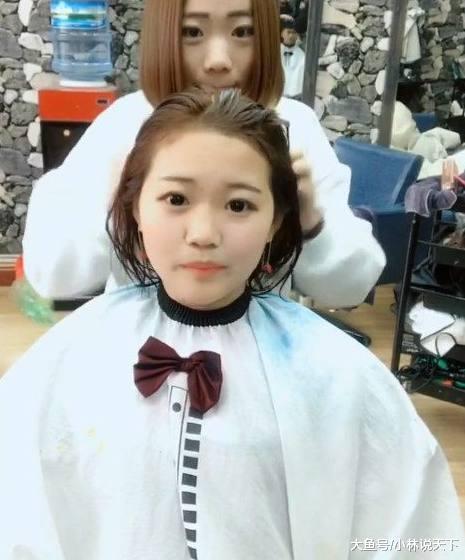女孩被男友嫌弃是“男人婆”短发接长发后美的男友认不出!(图2)
