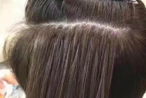 接头发可以自己洗头发么接可以烫发吗(图2)