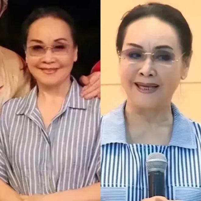 易倍体育网站：看到李谷一卸浓妆、摘假发才发现：女人直面衰老比刻意扮嫩更美(图7)