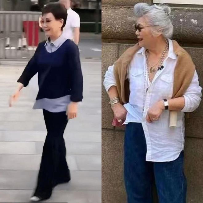 易倍体育网站：看到李谷一卸浓妆、摘假发才发现：女人直面衰老比刻意扮嫩更美(图16)