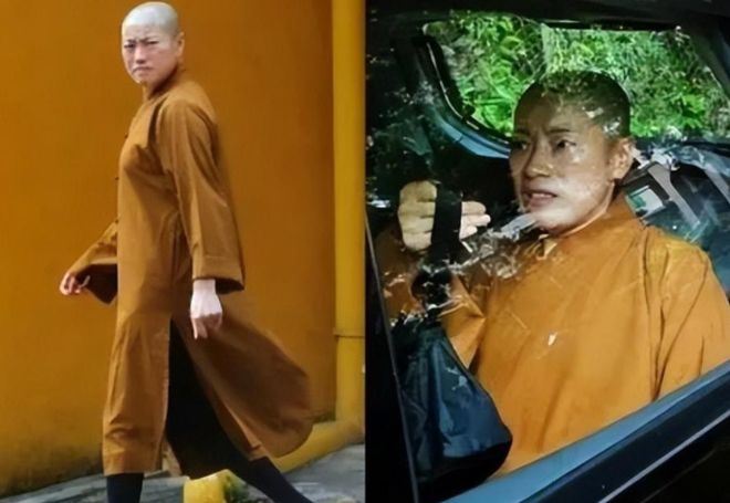 尼姑开豪车住别墅与2个和尚结婚东窗事发时屋里还藏着假发(图7)