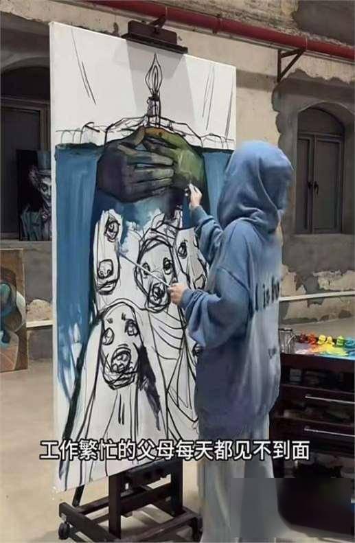 “咖啡”画作背后隐藏的秘密原来是润钇“硅爱智能”仿真人机器人(图10)