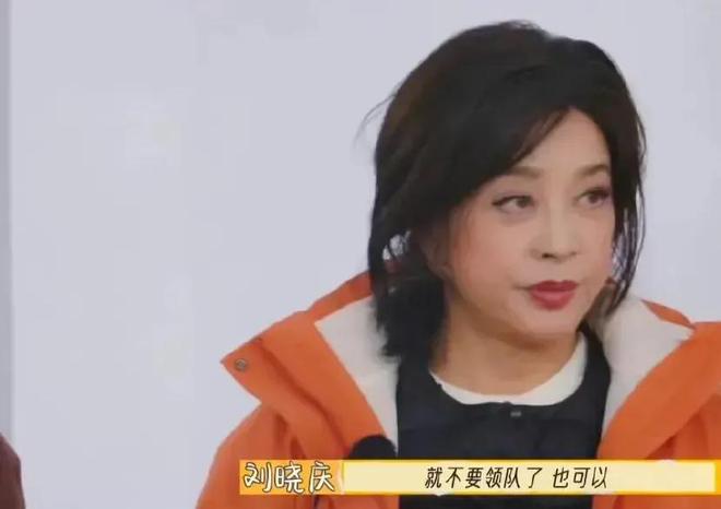 发际线后移发量稀疏摘了假发的素颜刘晓庆居然像周韵(图4)