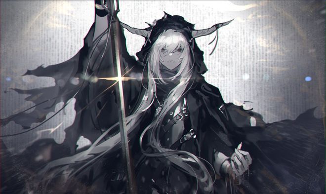 易倍体育网站：性感COS：明日方舟闪灵COS静谧午夜纤细玉腿！(图2)